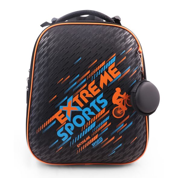 Рюкзак Hatber ERGONOMIC -Extreme sports- 37X29X17 СМ EVA материал светоотраж. 2 отделения на молнии , 